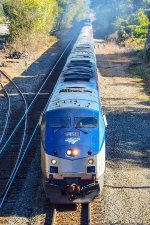 AMTK 151 / P42DC: NCTM's Autumn Excursion from Spencer NC to Toccoa GA